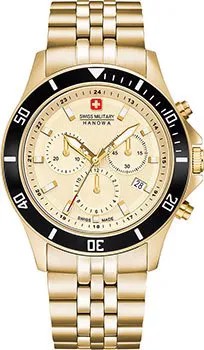 Швейцарские наручные  мужские часы Swiss military hanowa 06-5331.02.002. Коллекция Flagship Chrono II