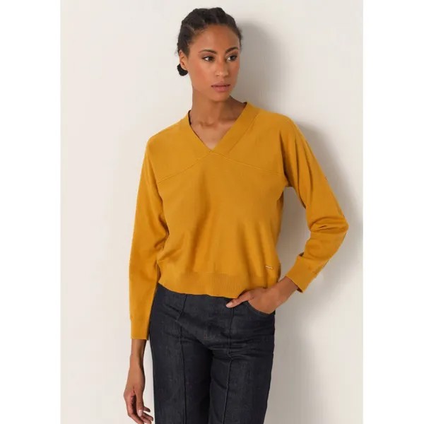 Свитер Victorio & Lucchino V Neck, оранжевый