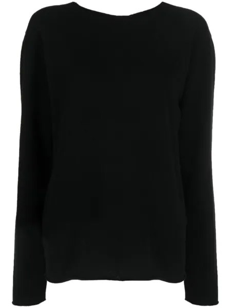 Jil Sander кашемировый джемпер, черный