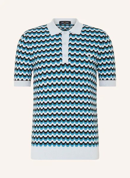 Рубашка-Поло букле Fred Perry, серый