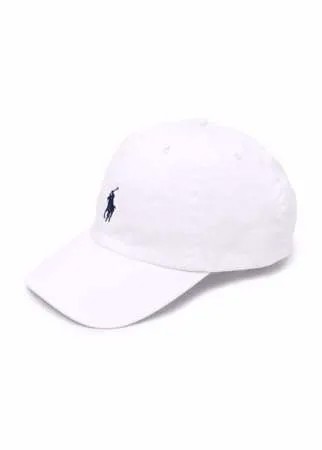 Ralph Lauren Kids кепка с вышитым логотипом