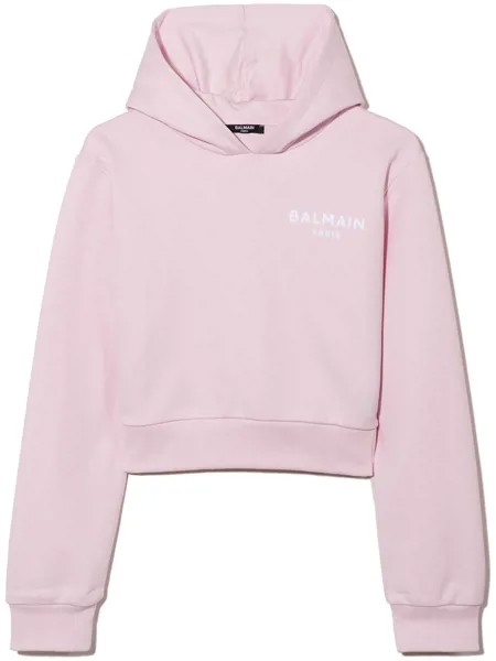 Balmain Kids худи с логотипом