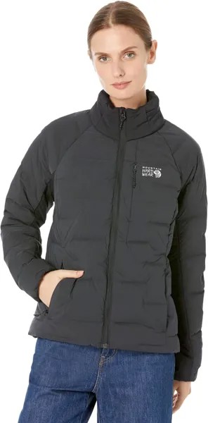 Куртка с высокими бедрами Stretchdown Mountain Hardwear, черный