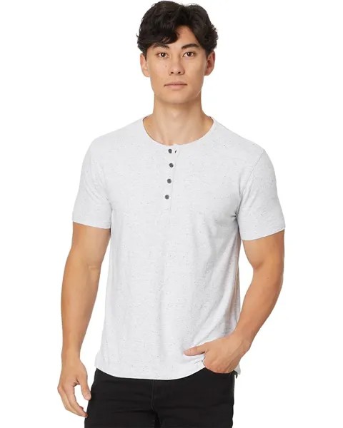Футболка John Varvatos Jordan Henley K6551F24, цвет Light Grey Heather