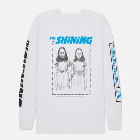 Мужской лонгслив Vans x Horror The Shining, цвет белый, размер S