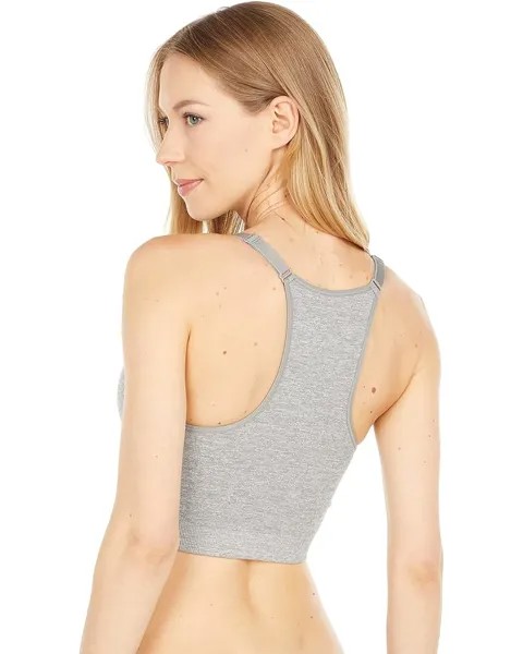 Бралетт Yummie Whitney Low Impact Bralette, цвет Heather Grey