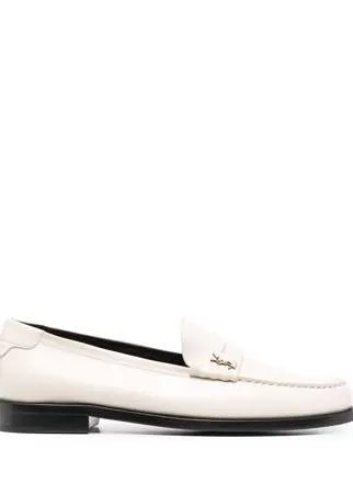 Saint Laurent лоферы Le Loafer Monogram