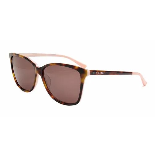 Солнцезащитные очки Ted Baker London, коричневый, розовый