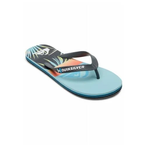 Шлепанцы Quiksilver, размер 39, голубой