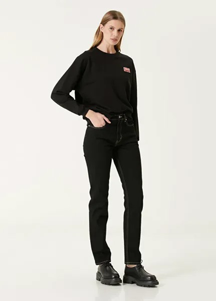 Черные джинсовые брюки Kenzo