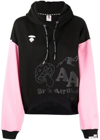 AAPE BY *A BATHING APE® худи с вышитым логотипом