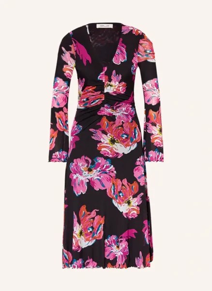 Сетчатое платье hildy Diane Von Furstenberg, черный