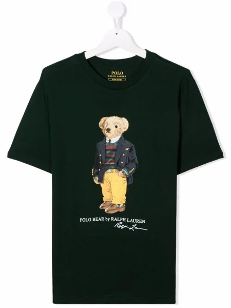 Ralph Lauren Kids футболка с принтом