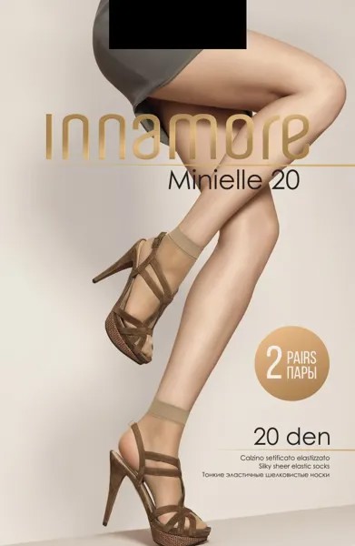 Женские носки Innamore, 20 den, размер 35/40, черный