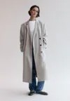Куртка классическая LONG STRAIGHT Pull&Bear, бежевый