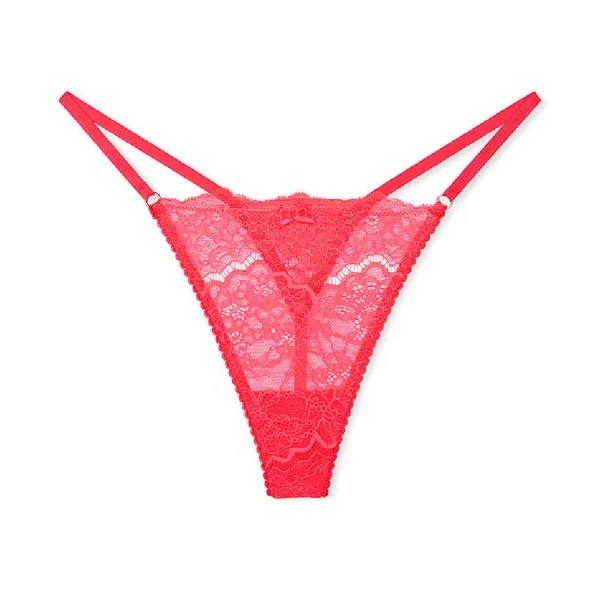 Трусы Victoria's Secret Very Sexy Mesh And Lace, розовый