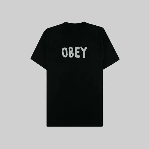 Футболка OBEY 165262601, размер S, черный