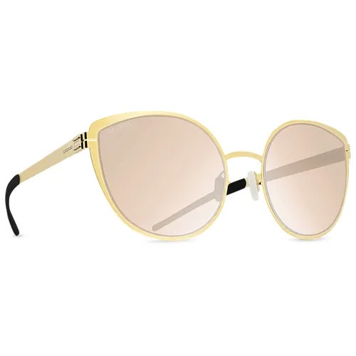 Титановые солнцезащитные очки GRESSO Valencia - кошачий глаз / розовый