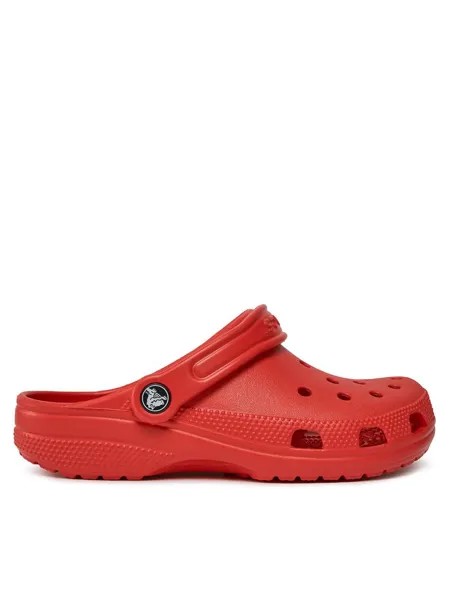 Тапочки Crocs, красный