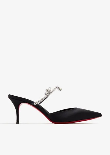 Мюли Christian Louboutin Planet Queen 70, черный