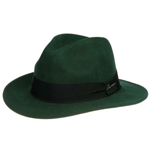 Шляпа Herman, размер 57, зеленый