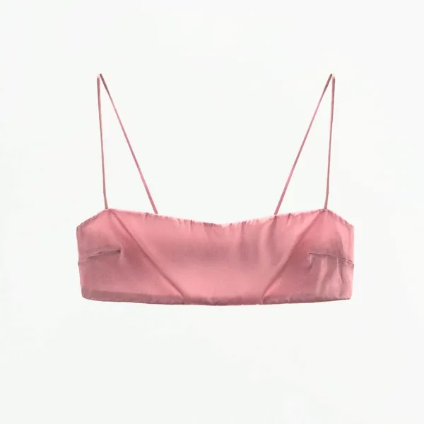 Бюстгальтер-бандо Zara Silk, розовый