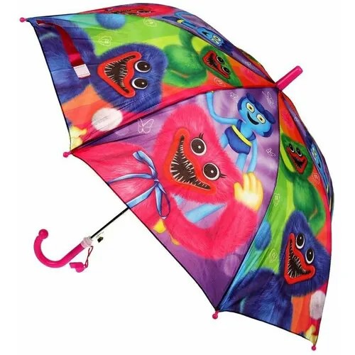 Зонт-трость Играем вместе, розовый, синий