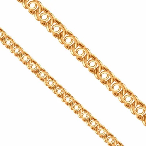 Цепь Diamant online, красное золото, 585 проба, длина 60 см, средний вес 10.45 г