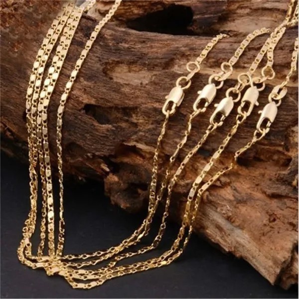 2 мм серебро золотой цвет прохладный панк готика плоская цепочка металлический воротник ожерелье чокер