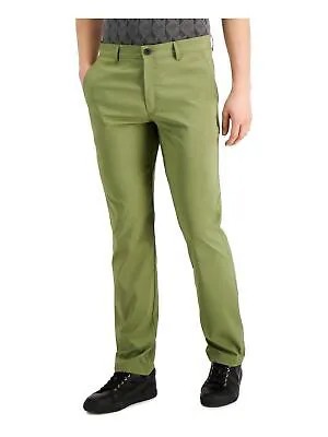 Мужские зеленые легкие влагоотводящие брюки классического кроя ALFANI, 32 Ш x 30 л