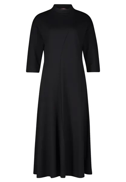 Платье CARTOON Casual mit Kragen, черный