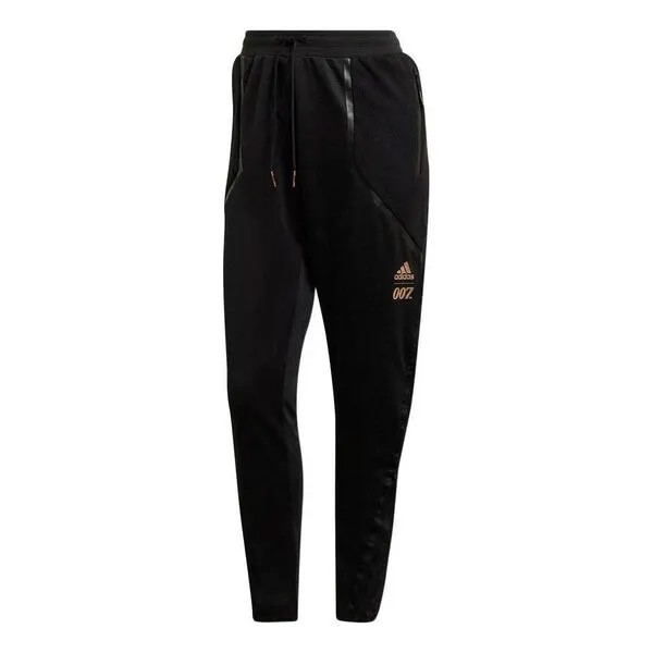 Штаны x james bond спортивная одежда спортивные штаны Adidas, черный