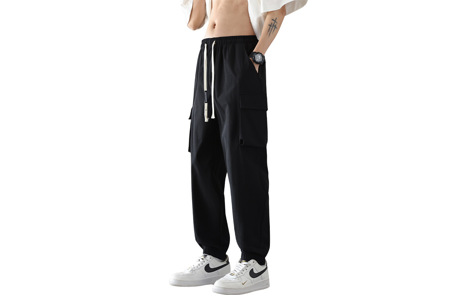 Jeanswest Брюки-карго унисекс Jean West, Бургундия