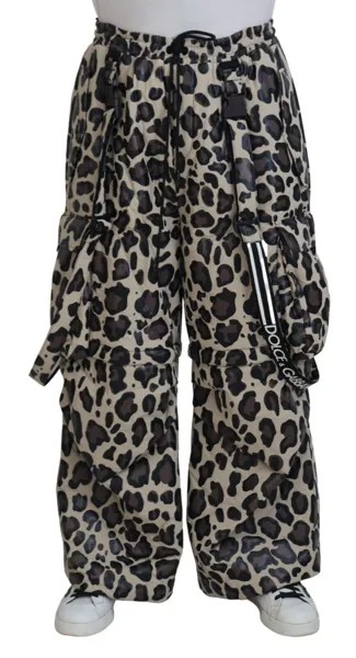 DOLCE - GABBANA Брюки Разноцветные зимние брюки с леопардовым принтом IT48/W34/M 1350usd