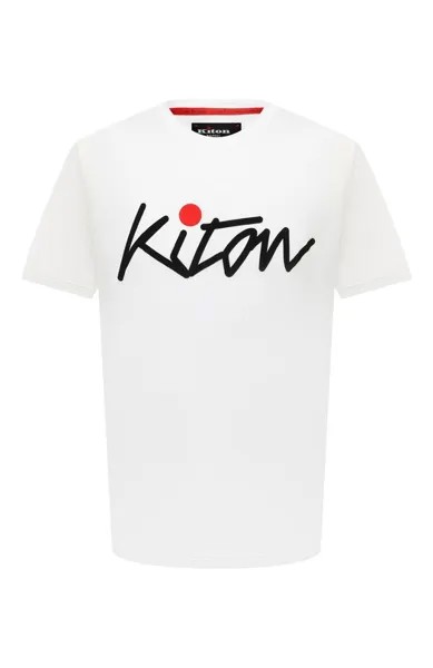 Хлопковая футболка Kiton
