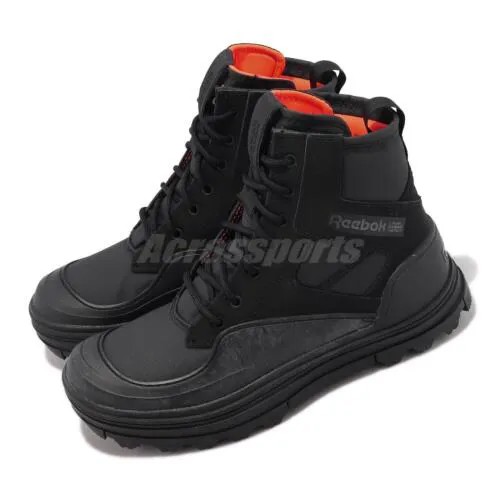 Reebok Club C Cleated Mid Core Черные женские повседневные ботинки LifeStyle Boots H69134
