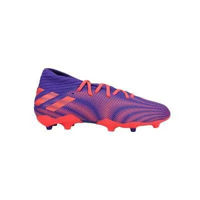 Adidas Nemeziz .3 Футбольные бутсы с твердым покрытием Молодежные девушки Фиолетовые кроссовки Спортивные