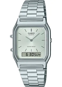 Японские наручные  мужские часы Casio AQ-230A-7A. Коллекция Vintage
