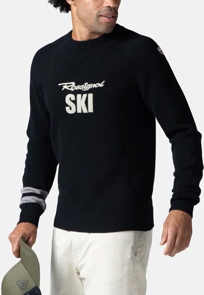 Вязаный свитер SIGNATURE Rossignol, цвет black