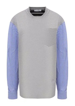 Хлопковый лонгслив JW Anderson
