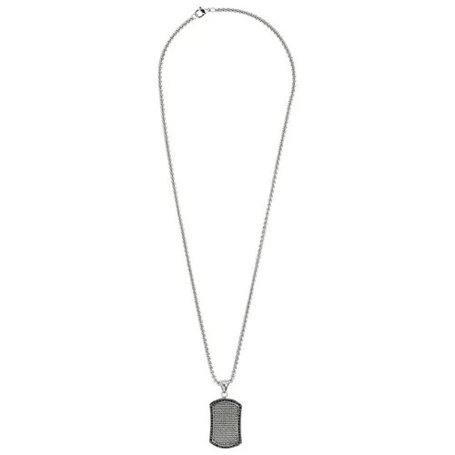 Колье Zippo, длина 60 см, серебряный