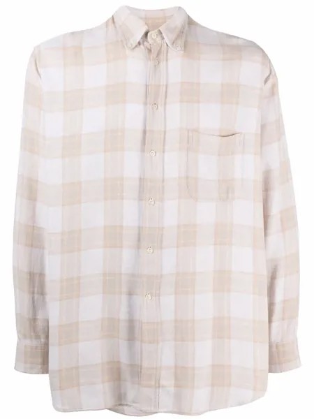 Burberry Pre-Owned клетчатая рубашка 2000-х годов