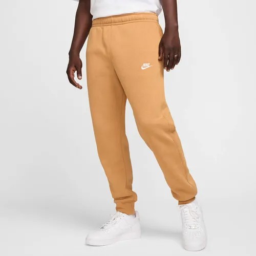 Брюки спортивные NIKE Sportswear Club Fleece, размер L, Flax/Flax/White
