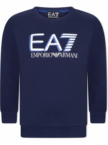 Emporio Armani Kids толстовка с логотипом