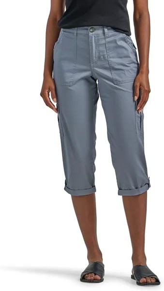 Брюки Flex-To-Go Cargo Capris Lee, цвет Tech Grey