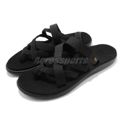 Teva Voya Zillesa Black Women Casual Lifestyle Sandals Тапочки 1117032-MHBC