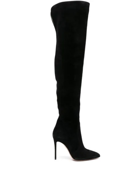 Aquazzura ботфорты Liaison 105, черный