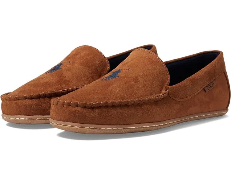 Кроссовки Polo Ralph Lauren Collins Moccasin Slipper, цвет Snuff