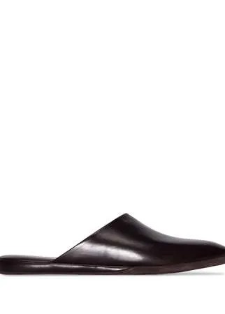 Santoni слиперы с открытой пяткой
