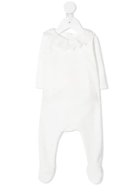 Chloé Kids комбинезон с кружевными оборками